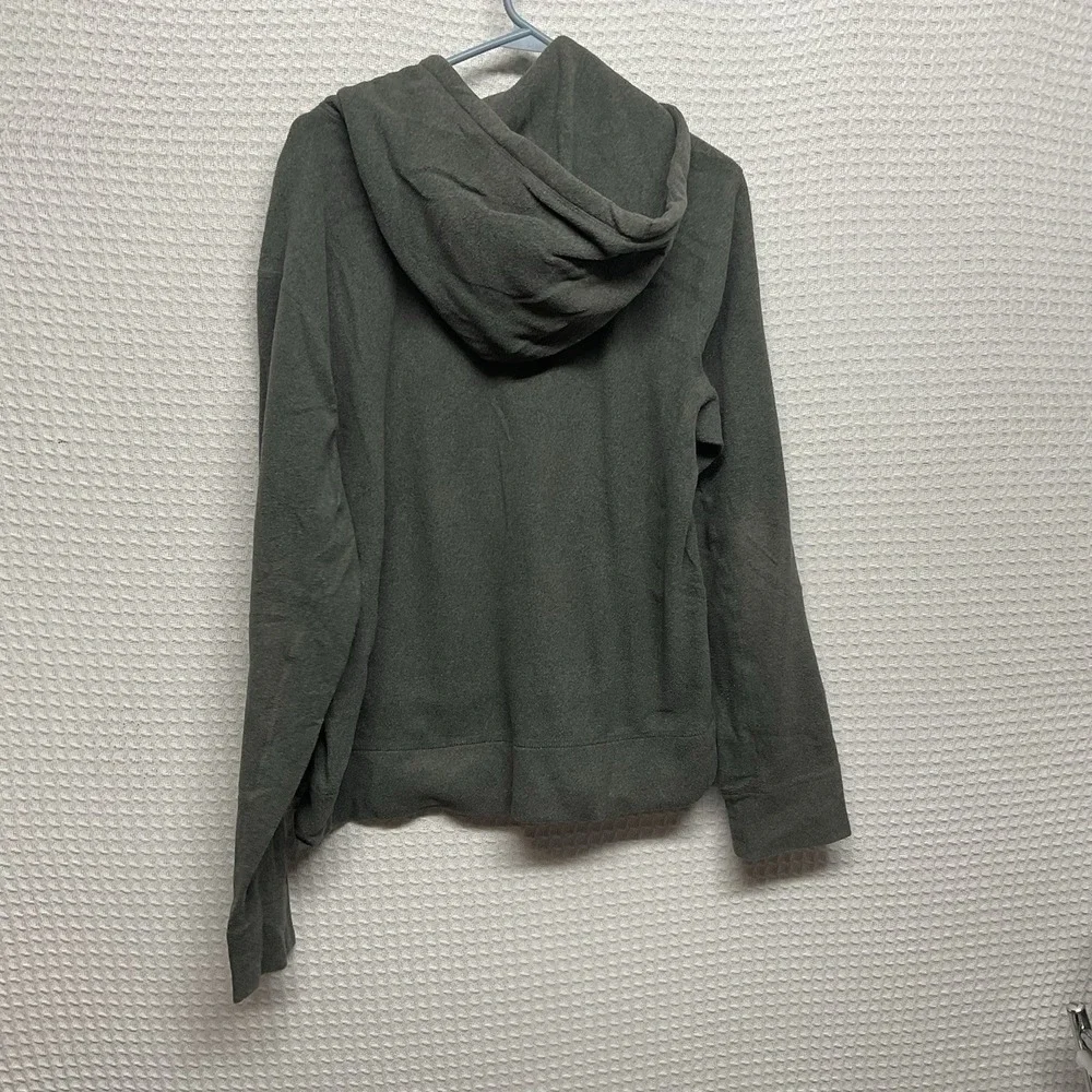 THE NORTH FACE Hoodie Men‎ Medium Gray Logo Pullover Sweatshirt Fleece Pocket